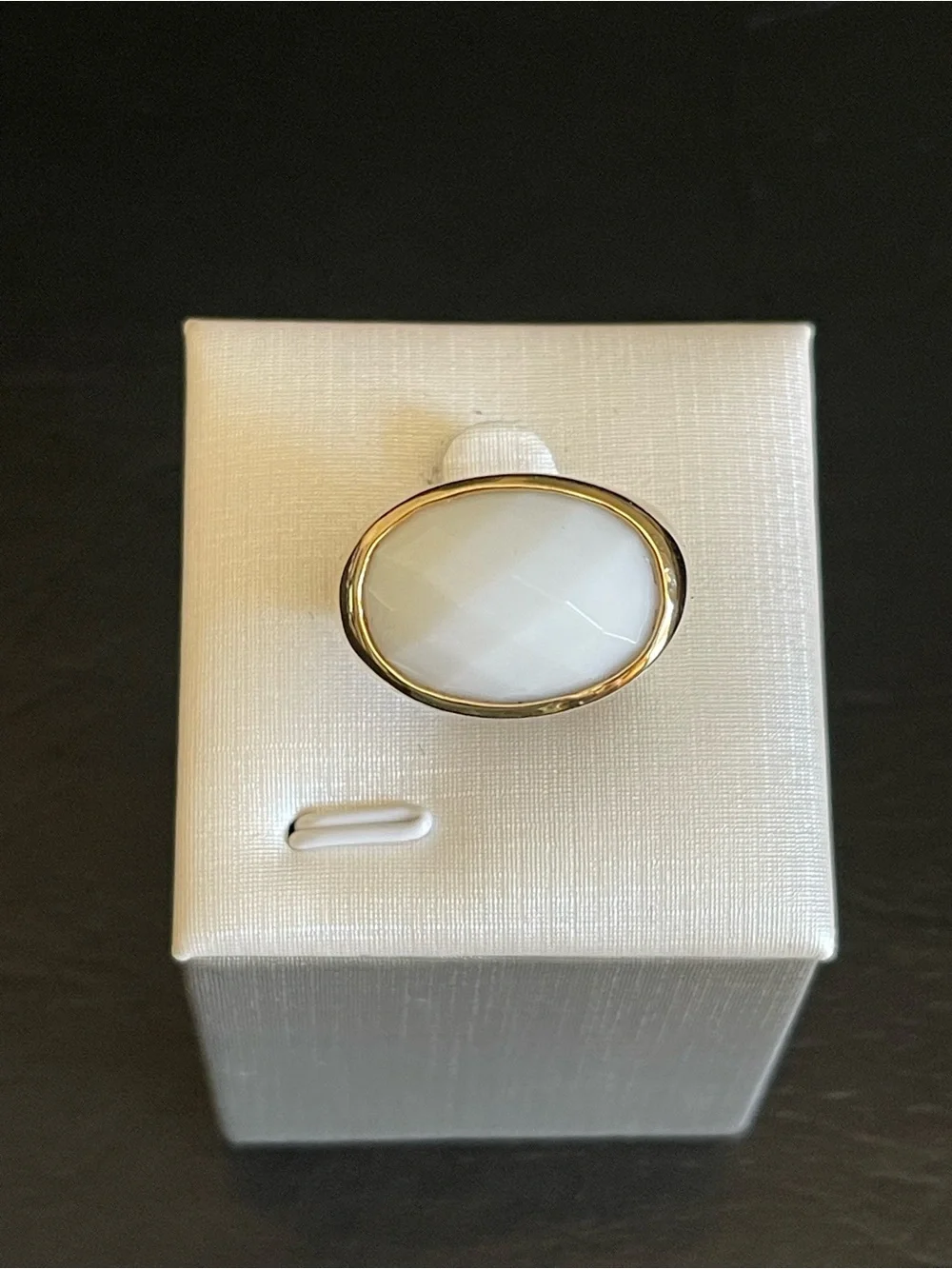 Vintage Gold-Tone dome Statement Ring